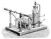 Tesla high-frequency condenser,1890s