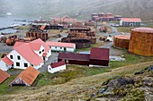 The old whaling station at Grytviken