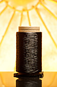 Spool of carbon fibre