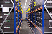 Svalbard Global Seed Vault racks