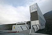 Svalbard Global Seed Vault entrance