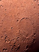 Schiaparelli Crater,Mars,artwork