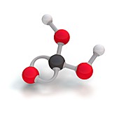 Carbonic acid,illustration