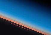 Earth's atmosphere from orbit
