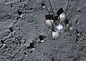 Luna 9 landing capsule