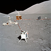 Apollo 17 ALSEP equipment