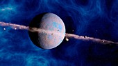 Extrasolar planet,illustration