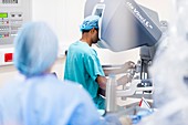 Robotic prostate surgery