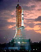Apollo Soyuz Test Project launch test