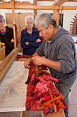 Weaving demonstration,Mexico