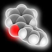 Benzophenone molecule