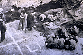 Peking Man excavations,China,1920s