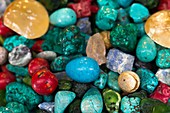 Polished semi precious stones