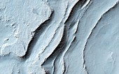 Layering in Spallanzani Crater,Mars