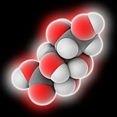 Gluconic acid molecule