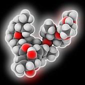 Ivermectin drug molecule