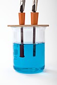 Electrolysis of copper chloride