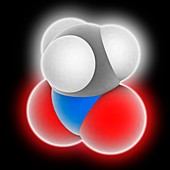 Nitromethane molecule