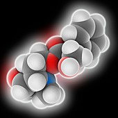 Scopolamine drug molecule