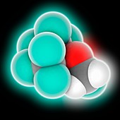 Sevoflurane drug molecule