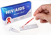 Home blood test kit for HIV AIDS