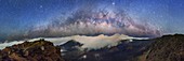 Milky Way over Haleakala National Park