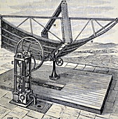 Inventor John Ericsson's Machine