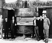 60-inch cyclotron and nuclear physicists