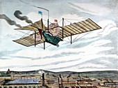 Steam-powered flying machine