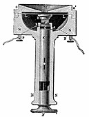 Edison's button telephone transmitter