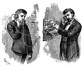 Early telephone users