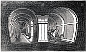 Isambard Brunel's tunnel under the Thames