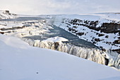 Gulfoss waterfall,Iceland