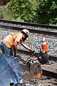 Railway track maintenance