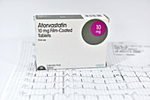 Atorvastatin cholesterol-lowering drug