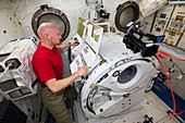 Alexander Gerst,ESA astronaut,on ISS