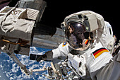 ISS spacewalk,astronaut photograph