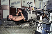 Owen Garriott,US astronaut,on Skylab