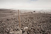 Glacial retreat,Iceland