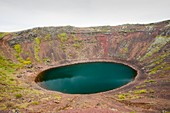 Kerid volcanic crater,Iceland
