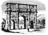 Arch of Constantine,illustration
