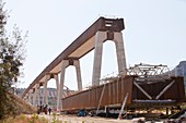 A High Speed rail link being constructed