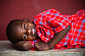 Tanzanian boy smiling