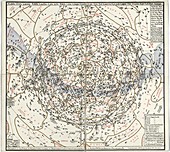 Northern hemisphere star chart,1909