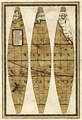 Captain Cook's voyages,1790 maps