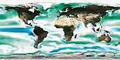 Ocean-atmosphere CO2 exchange,2000
