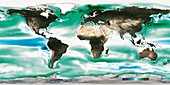 Ocean-atmosphere CO2 exchange,2030