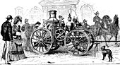 19th Century steam fire pump