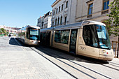 Trams in Orleans,France