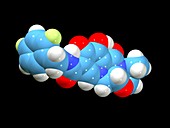 Cabotegravir HIV drug molecule